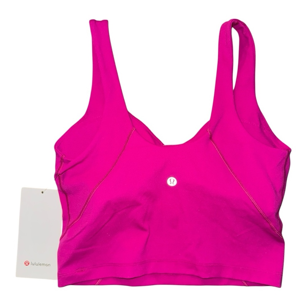 Lululemon Align Tank Top *Light Support, A/B Cup, Ripened Raspberry, Size 4 NWT - Picture 4 of 4